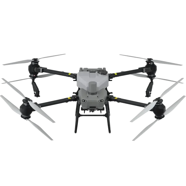 Agrardrohne DJI Agras T50 Frontansicht mit transparentem Hintergrund