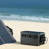 DJI Power 1000 wird via SDC Adapter von PV Modul geladen#
