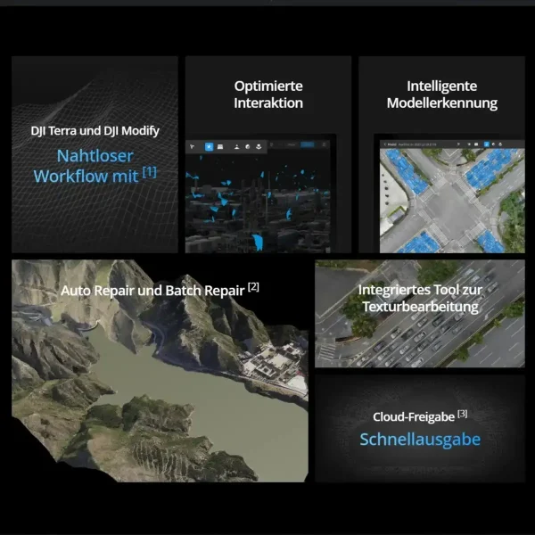 DJI Modify Visualisierung Funktionen