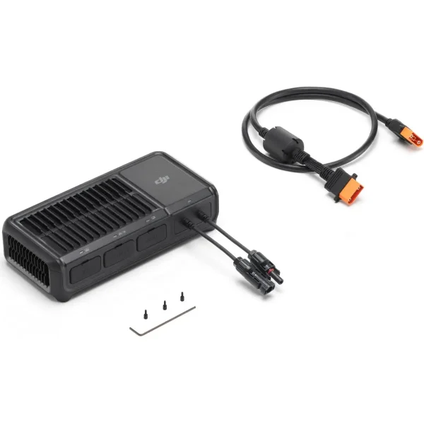 DJI Power 1.8 kW Solar/Auto Schnellladegerät Produktbild Lieferumfang