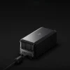 DJI Power 1 kW Auto Super Schnellladegerät Produktbild mit schwarzen Hintergrund