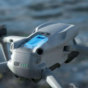 Visualisierung DJI Mobilfunk Dongle 2 in Drohne montiert