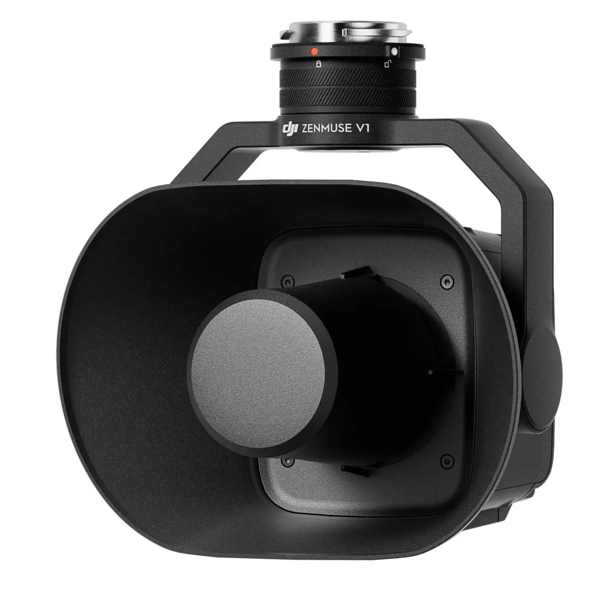 DJI Zenmuse V1 Lautsprecher Produktbild von schräg vorne