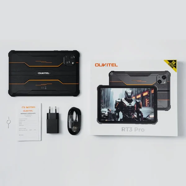 Outdoor Tablet OUKITEL RT3 pro - Lieferumfang
