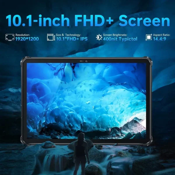 Outdoor Tablet Oukitel RT7 Titan Visualisierung Produktfeature: Display