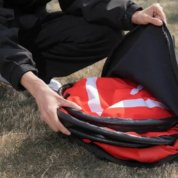 160 cm Drohnen Landeplatz von PGYTECH mit 3,5 kg - wird in Transporttasche eingepackt