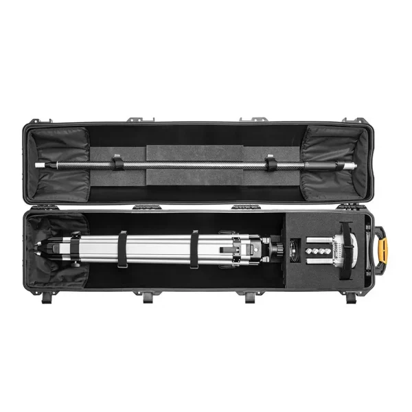 Transportkoffer HPRC 6500 offen mit DJI D-RTK 3 Equipment befüllt - Produktbild