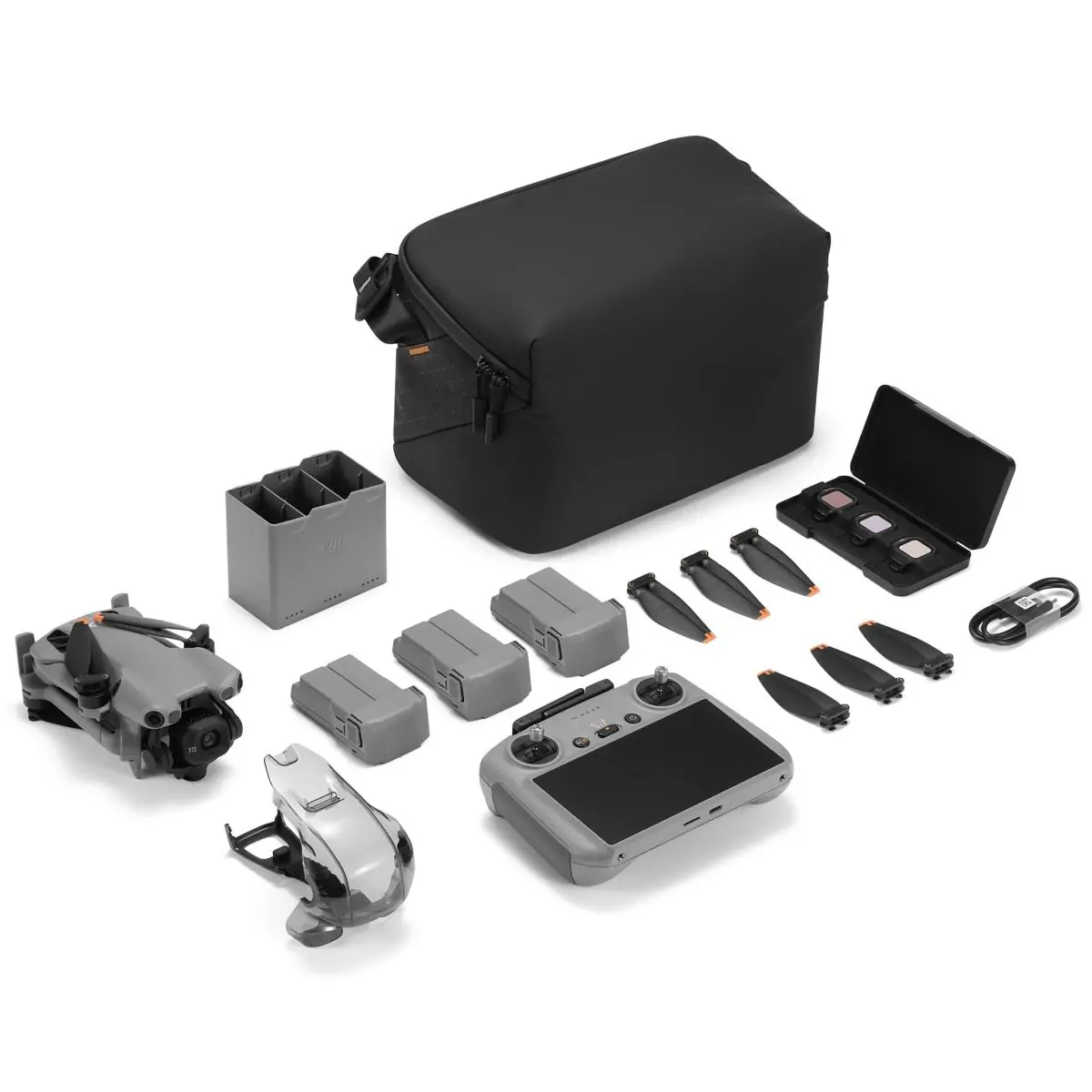 Produktbild Lieferumfang DJI Mini 5 pro Fly More Combo Plus (RC 2)