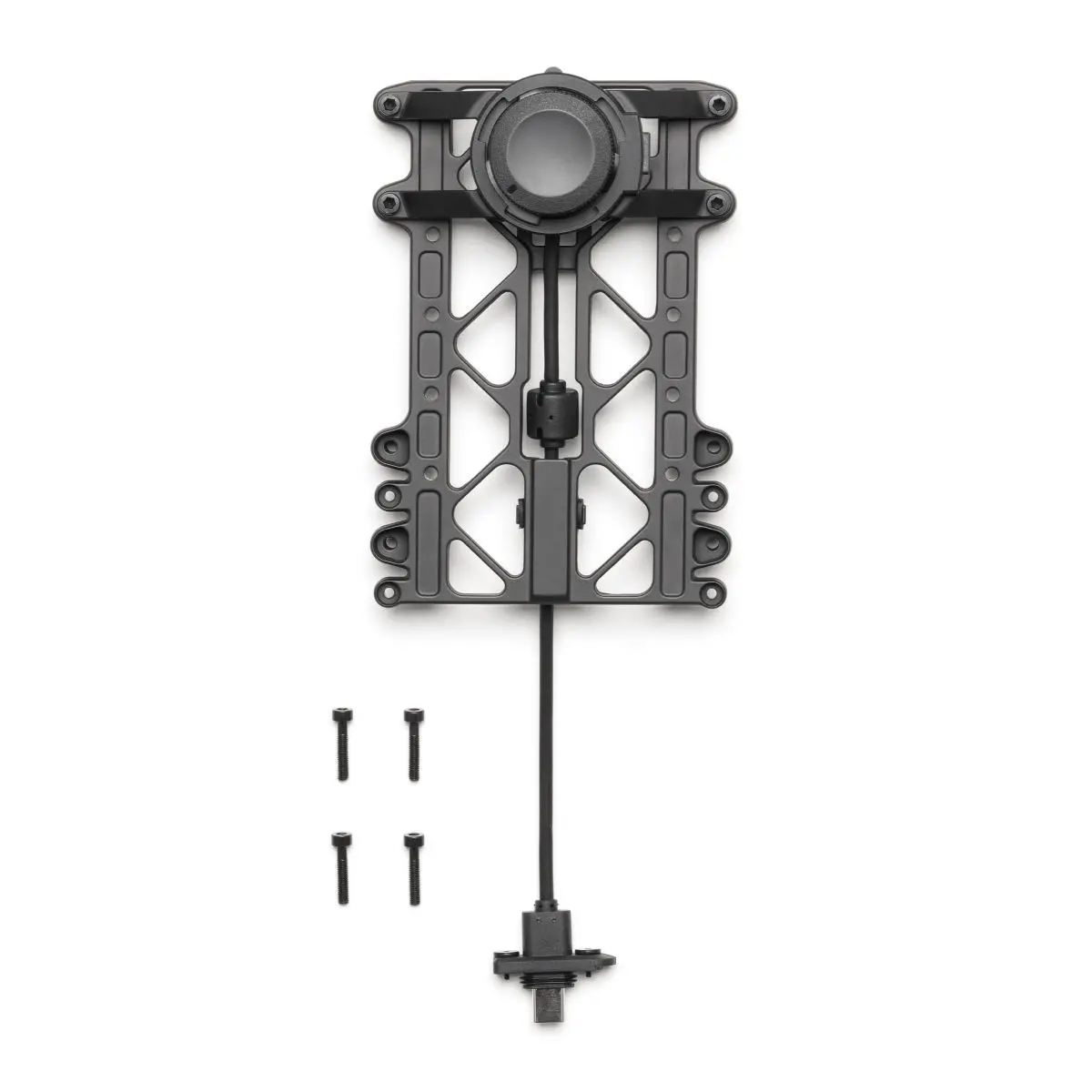 Third Gimbal Connector für die DJI Matrice 400 Lieferumfang von oben