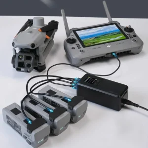 LKTop Schnellladegerät Matrice 4 Anschluss RC und Akkus