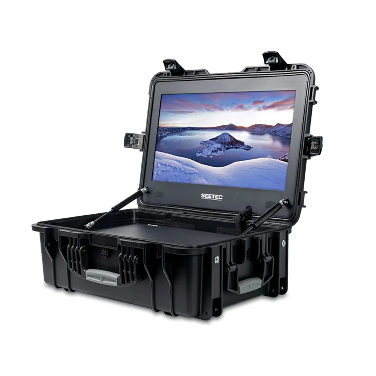Seetec WPC 216 Monitorkoffer eingeschaltet Produktbild s