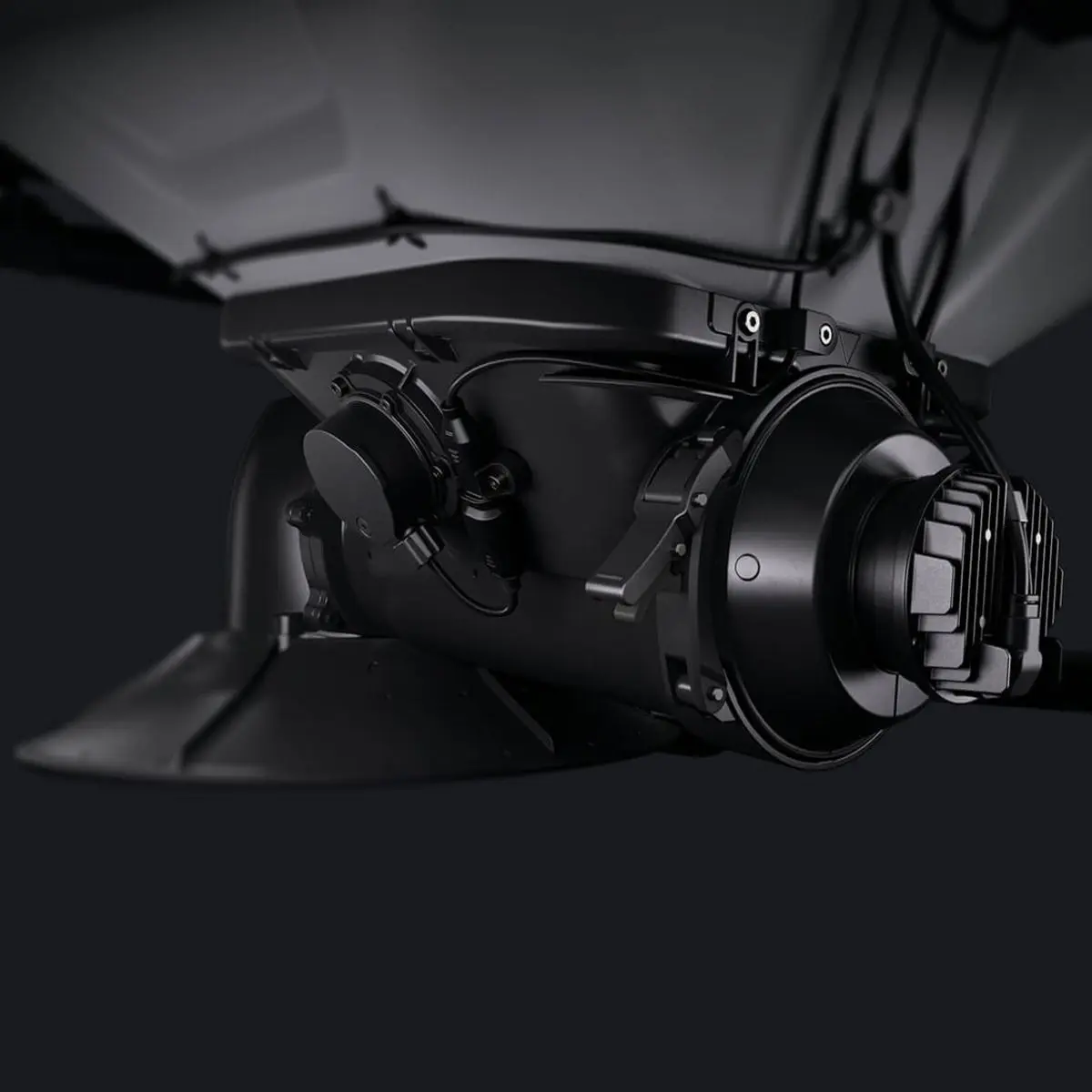 DJI 150L Streusystem Detail Streusystem