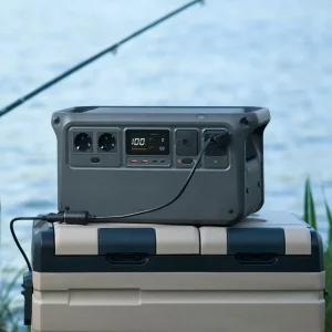 Anwendung Aufladen einer Kühlbox mit DJI Power SDC zu Autoladestecker Netzkabel mit DJI Powerstation